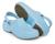 Sapato Antiderrapante Sticky Shoes Clog Hospital Cozinha Eva Azul-claro