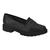 Sapato Beira Rio 4283.115 Mocassim Casual Salto Tratorado Feminino Preto