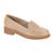 Sapato Beira Rio 4312.100 Mocassim Oxford Casual Salto Feminino Bege