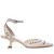 Sapato Carrano Scarpin Slingback Tachas Couro Nobuck Off White  Off white