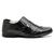 Sapato Casual Conforto Couro Preto Youth Class Preto