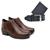 Sapato Casual Masculino Bota Anaconda Escamada Bico Fino Kit Cinto e Carteira Marrom