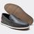 Sapato Casual Mocassim Loafer Couro Masculino Leve Elegante Artesanal Solado Borracha Antiderrapante Preto