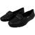 Sapato Comfortflex Mocassim Casual Feminino Preto