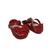 Sapato de Bebe Sapatilha Laço Salomé Infantil Menina RN Manozinhos Baby Ref.0039-14 Vermelho