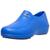 Sapato Fechado Para Trabalho Area da Saude Atende Norma NR-32 Solado SRC Antiderrapante Conforto Azul