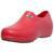 Sapato Fechado Para Trabalho Area da Saude Atende Norma NR-32 Solado SRC Antiderrapante Conforto Vermelho