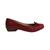 Sapato Feminino Ana Hoffmann Salto Baixo - 308 Vermelho cobra