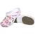 Sapato Feminino Babuche trabalho solado Antiderrapante - BB32 Branco, Rosa