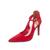 Sapato Feminino Bebecê REF: T9430-160 NOBUCK Vermelho