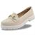 Sapato Feminino Mocassim Modare Linha Ultraconforto Creme