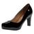 Sapato feminino salto alto vizzano - 1840301 Verniz, Preto