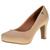 Sapato feminino salto alto vizzano - 1840301 Bege 01