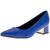 Sapato feminino salto grosso piccadilly - 739115 Azul