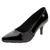 Sapato feminino salto médio modare - 7013636 Verniz, Preto