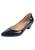 Sapato Feminino Scarpin Bico Fino Verniz Donna Santa 36.001 Marinho