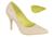 Sapato Feminino Scarpin Color 1184-1201 Creme