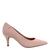 Sapato Feminino Scarpin Salto Baixo Vizzano 1185702 Rosa napa glossy