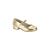 Sapato Infantil Boneca Saltinho Bloco Molekinha 2528.101 Dourado