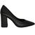 Sapato lia line scarpin salto medio couro feminino - 2293124.71568 Preto