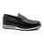 Sapato Loafer Casual Slip On Conforto e Elegância Preto