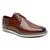 Sapato Masculino Anna Andrade Casual Social Em Couro Derby Mocassim Amarrar Conforto Marrom