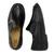 Sapato Masculino AntiStress de Couro Extra Conforto Preto + Carteira Preto