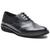 Sapato Masculino De Couro Oxford Brogue Wing Preto