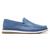 Sapato Masculino Elegante Mocassim Social Couro Oxford Macio Azul