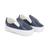 Sapato Masculino Infantil Elástico Calce Fácil Conforto Preto 18 Azul