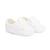 Sapato Masculino Infantil Elástico Calce Fácil Conforto Preto 18 Branco