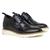 Sapato Masculino Rafarillo Alth Aumenta Altura 7cm 69053 Preto sola branca