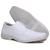 Sapato Masculino Social Classico Cadarço Linha Conforto Cor Branco Branco