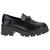 Sapato Mocassim Dakota Loafer Tratorado  Preto Preto