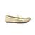 Sapato mocassim feminino couro ad170 usaflex (37) - prata velha Prata velha