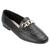 Sapato Mocassim Lady Queen AM23-19108 Preto