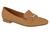 Sapato Mocassim Loafer Feminino Vizzano Fivela Bico Fino1351 Camel 1165