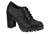 Sapato Moleca Oxford Feminina Salto Alto Conforto 5713101 Preto