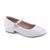 Sapato Molekinha SoftPop Casual 2528.101 verniz salto boneca Branco