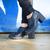 Sapato Oxford Bota Coturno Feminino Salto Tratorado Cano Baixo Preto fosco