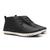 Sapato Oxford Casual  Masculino Brogue Couro Premium Preto