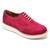 Sapato Oxford Feminino em Couro Pink