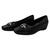 Sapato Piccadilly Anabela Salto Baixo Feminino Preto