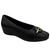 Sapato piccadilly feminino anabela 143205 Preto, , Preto, , Preto