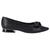 Sapato piccadilly max 279028 salto baixo feminino Nude, Preto