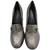 Sapato piccadilly salto bloco ref: 343001 feminino Pewter