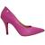 Sapato Scarpin Feminino Casual Dia a Dia Trabalho Social Bico Fino Salto Alto Vizzano 1184.1101 Magenta