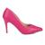 Sapato Scarpin Feminino Moda Fabiana Napa Salto Alto Fino 10cm Pink
