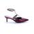 Sapato Scarpin Slingback Lelê Bordô Bordô