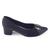 Sapato Scarpin Usaflex MM0503001 black salto bloco social Preto